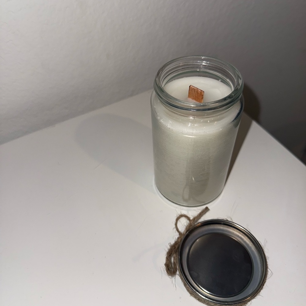 Rustic Boho Candle - Eucalyptus & Lavender